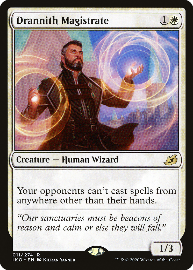 Drannith Magistrate (11) [Ikoria: Lair of Behemoths] foil - Deck Out Gaming