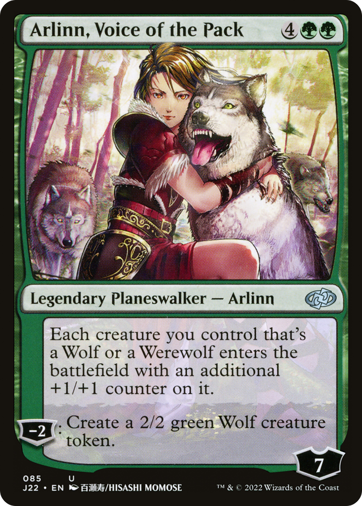 Arlinn, Voice of the Pack (85) [Jumpstart 2022] - Deck Out Gaming