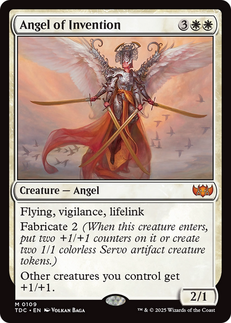 Angel of Invention (109) [Commander: Tarkir: Dragonstorm] - Deck Out Gaming