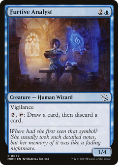Furtive Analyst (59) [March of the Machine] - Deck Out Gaming