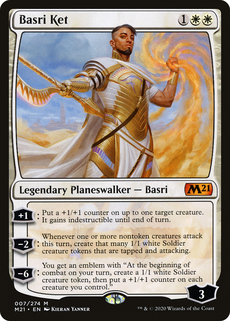Basri Ket (7) [Core Set 2021] foil - Deck Out Gaming