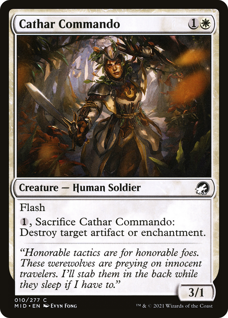 Cathar Commando (10) [Innistrad: Midnight Hunt] - Deck Out Gaming