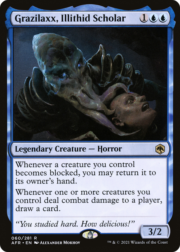 Grazilaxx, Illithid Scholar (60) [Adventures in the Forgotten Realms] - Deck Out Gaming