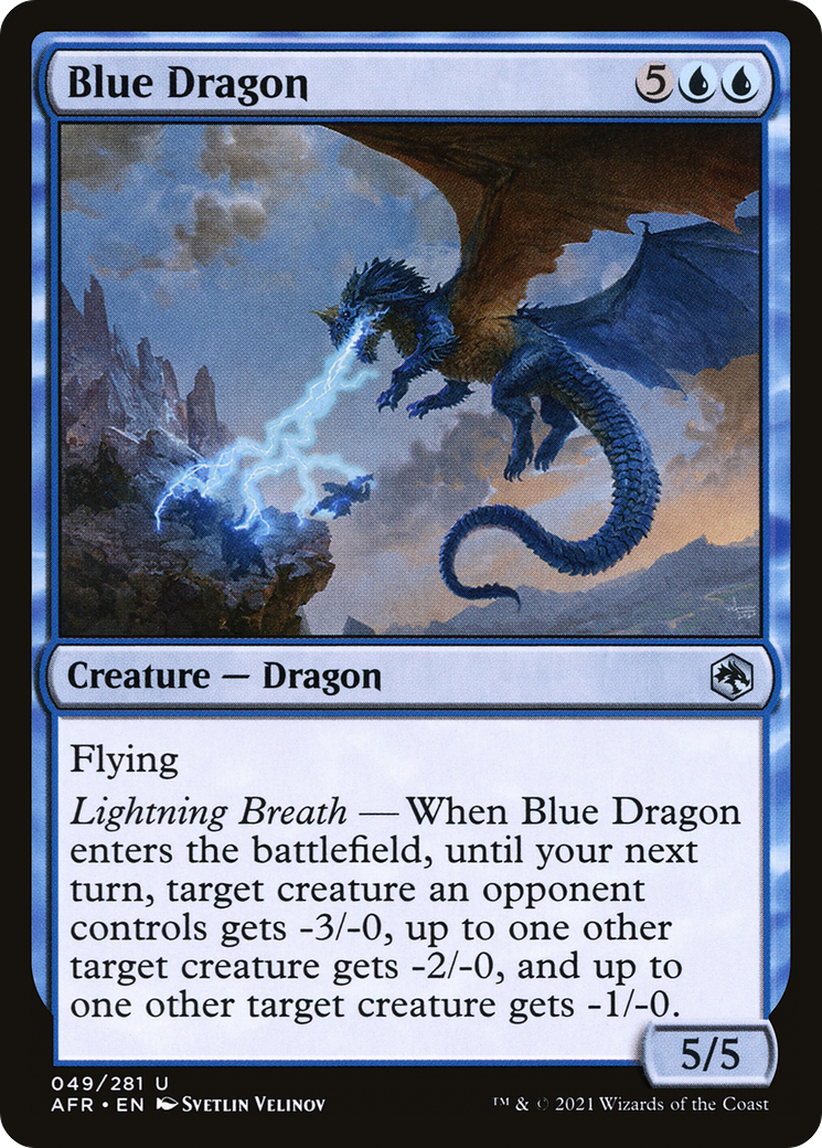 Blue Dragon (49) [Adventures in the Forgotten Realms] - Deck Out Gaming