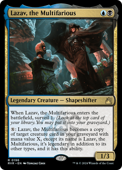 Lazav, the Multifarious (196) [Ravnica Remastered] foil - Deck Out Gaming
