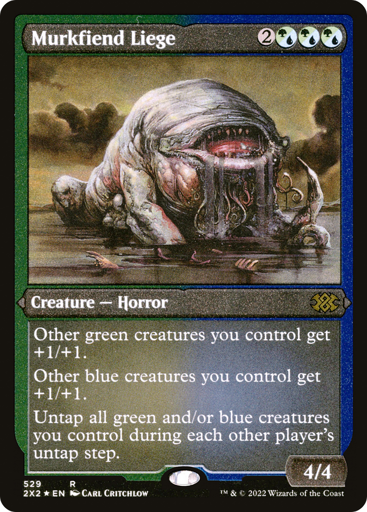 Murkfiend Liege (Foil Etched) (529) [Double Masters 2022] foil - Deck Out Gaming