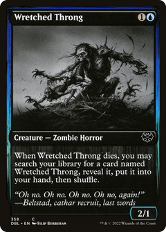 Wretched Throng (358) [Innistrad: Double Feature] - Deck Out Gaming