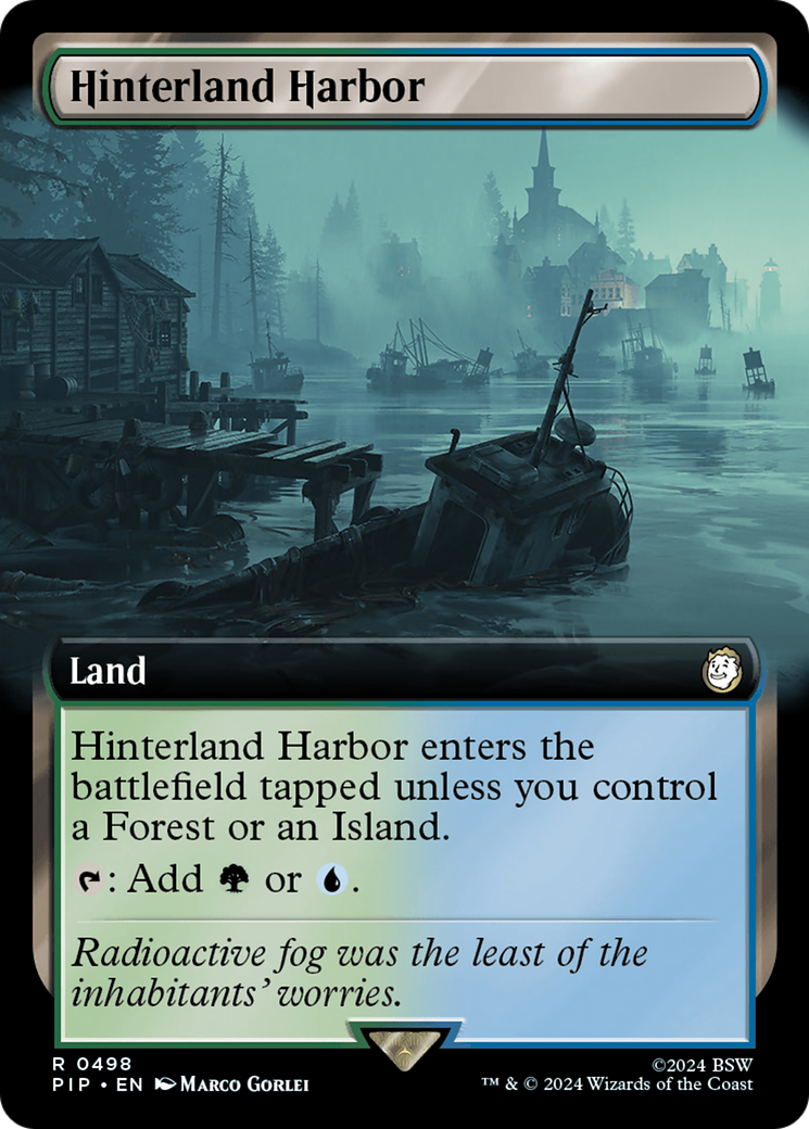 Hinterland Harbor (Extended Art) (498) [Fallout] - Deck Out Gaming