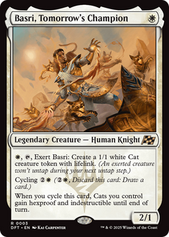 Basri, Tomorrow's Champion (3) [Aetherdrift] foil - Deck Out Gaming