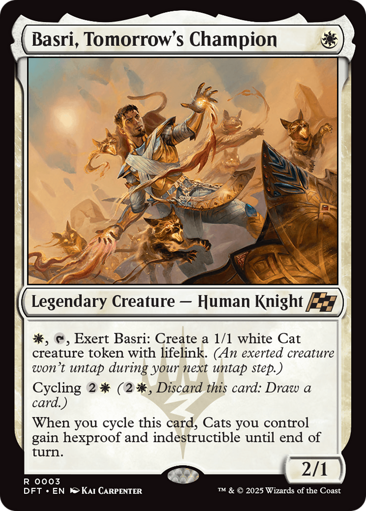 Basri, Tomorrow's Champion (3) [Aetherdrift] - Deck Out Gaming