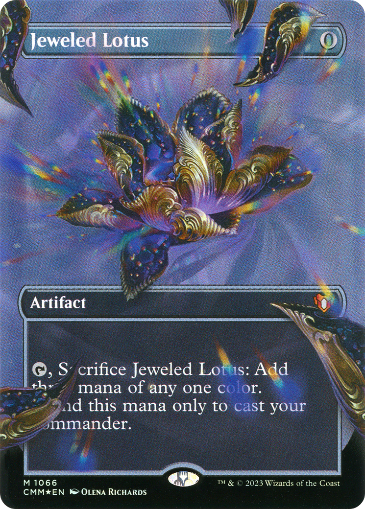 Jeweled Lotus (Textured Foil) (1066) [Commander Masters] foil - Deck Out Gaming