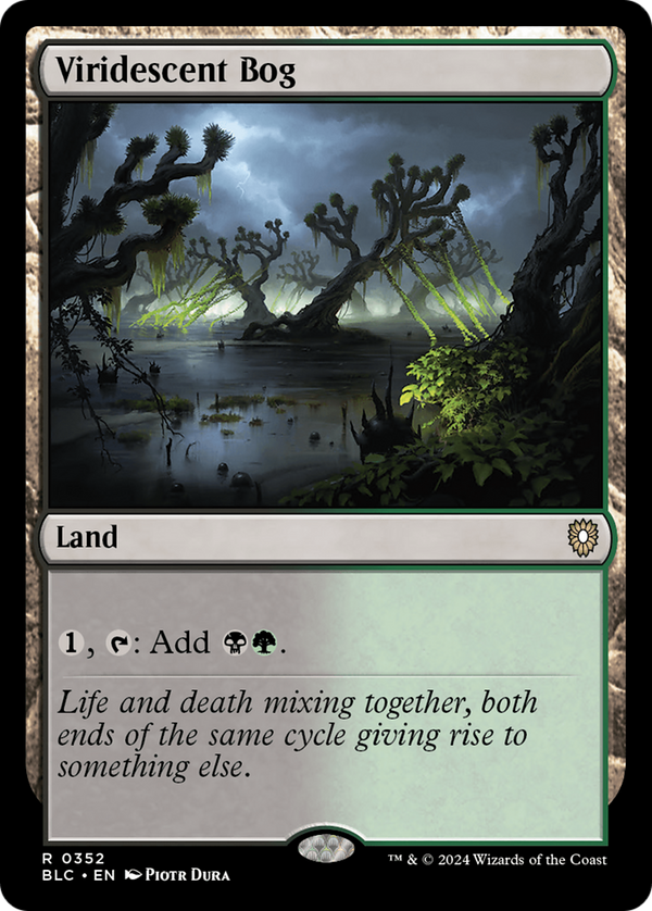 Viridescent Bog (352) [Bloomburrow Commander] - Deck Out Gaming
