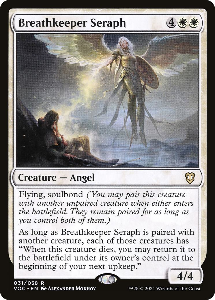 Breathkeeper Seraph (31) [Commander: Innistrad: Crimson Vow] - Deck Out Gaming