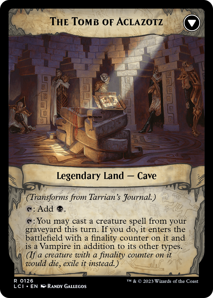 Tarrian's Journal (126) [The Lost Caverns of Ixalan] foil - Deck Out Gaming