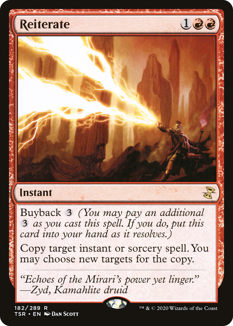 Reiterate (182) [Time Spiral: Remastered] foil - Deck Out Gaming