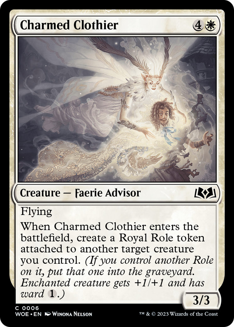 Charmed Clothier (6) [Wilds of Eldraine] - Deck Out Gaming
