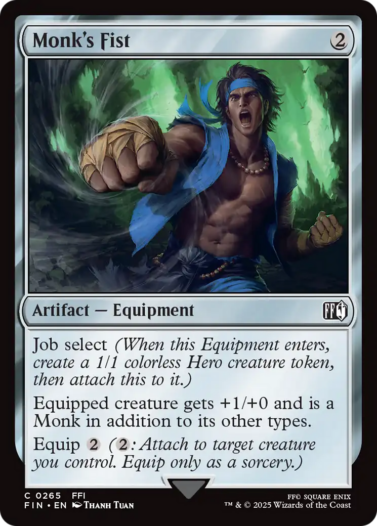 Monk's Fist (265) [FINAL FANTASY] - Deck Out Gaming