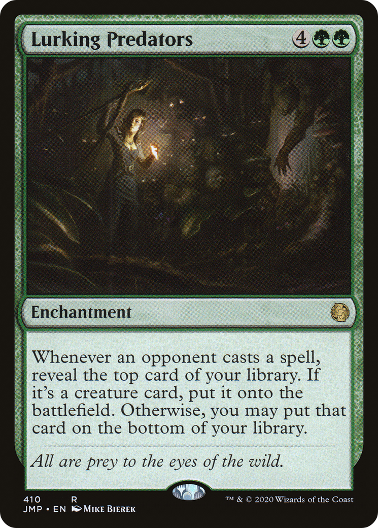 Lurking Predators (410) [Jumpstart] - Deck Out Gaming