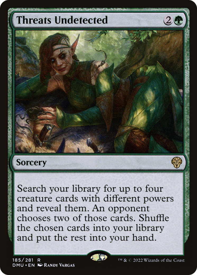 Threats Undetected (185) [Dominaria United] foil - Deck Out Gaming