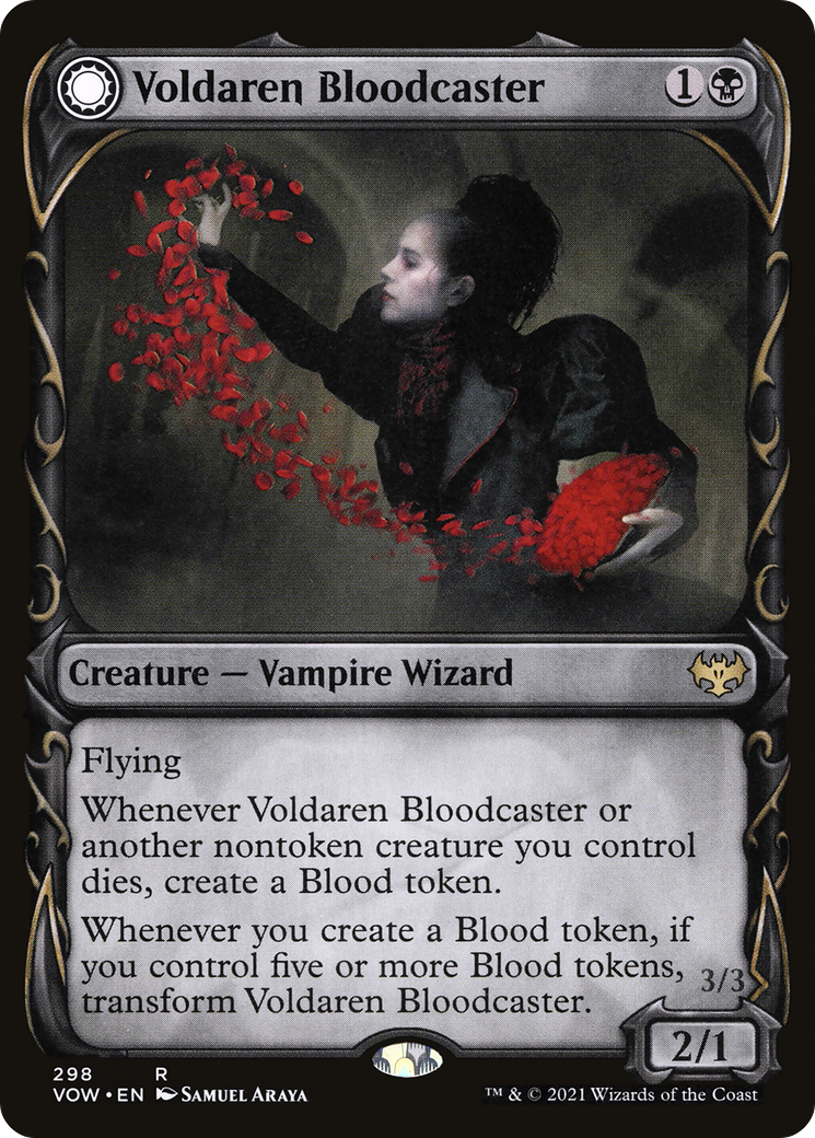 Voldaren Bloodcaster (Showcase) (298) [Innistrad: Crimson Vow] - Deck Out Gaming