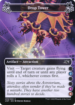 Drop Tower (2-5-6) (209) [Unfinity] foil - Deck Out Gaming