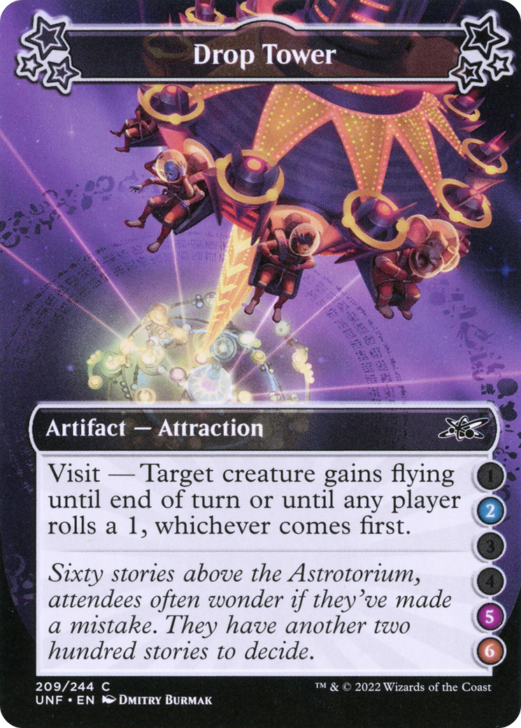 Drop Tower (2-5-6) (209) [Unfinity] foil - Deck Out Gaming