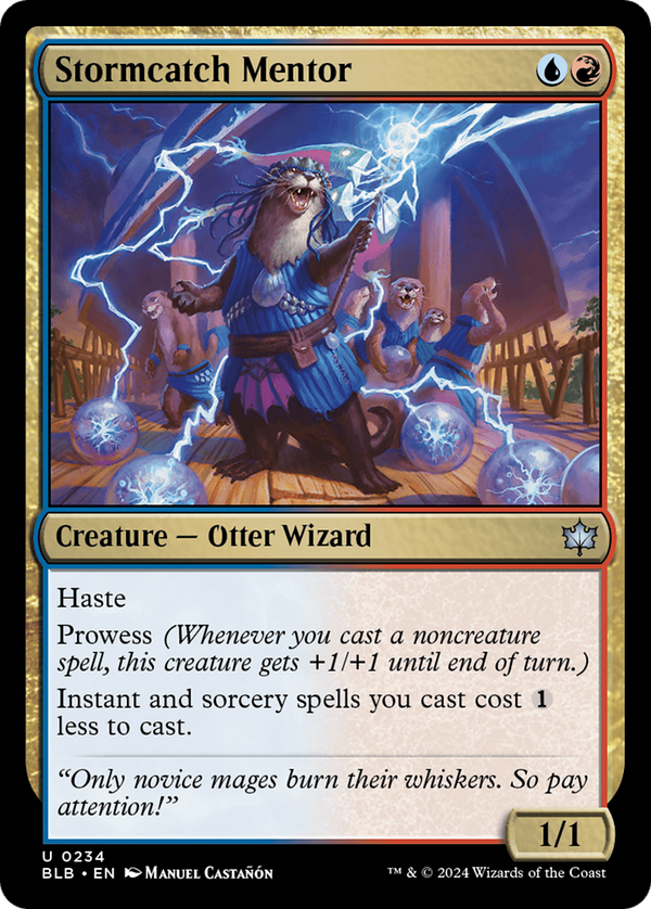 Stormcatch Mentor (234) [Bloomburrow] - Deck Out Gaming