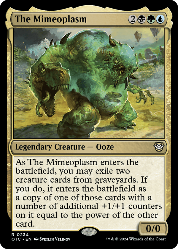The Mimeoplasm (234) [Outlaws of Thunder Junction Commander] - Deck Out Gaming
