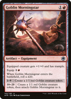 Goblin Morningstar (145) [Adventures in the Forgotten Realms] foil - Deck Out Gaming