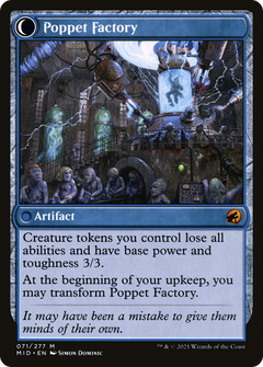 Poppet Stitcher (71) [Innistrad: Midnight Hunt] foil - Deck Out Gaming