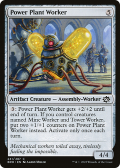Power Plant Worker (241) [The Brothers' War] - Deck Out Gaming