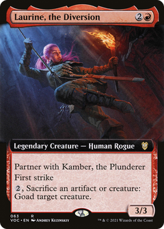 Laurine, the Diversion (Extended Art) (63) [Commander: Innistrad: Crimson Vow] - Deck Out Gaming