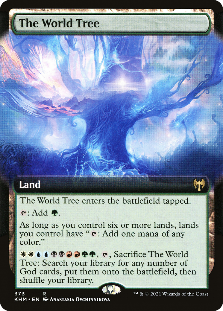 The World Tree (Extended Art) (373) [Kaldheim] - Deck Out Gaming