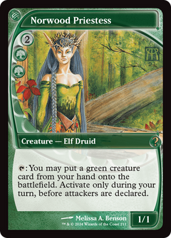 Norwood Priestess (Future Sight) (211) [Mystery Booster 2] foil - Deck Out Gaming