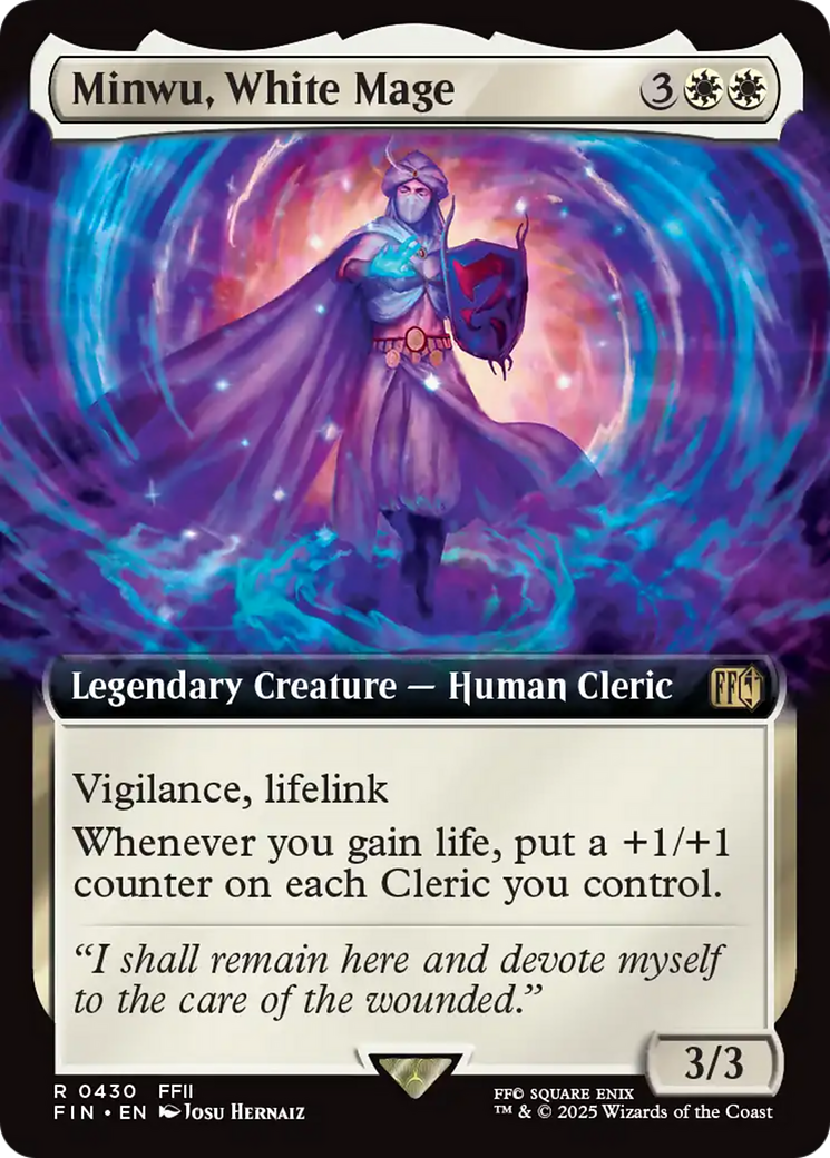 Minwu, White Mage (430) [FINAL FANTASY] foil - Deck Out Gaming