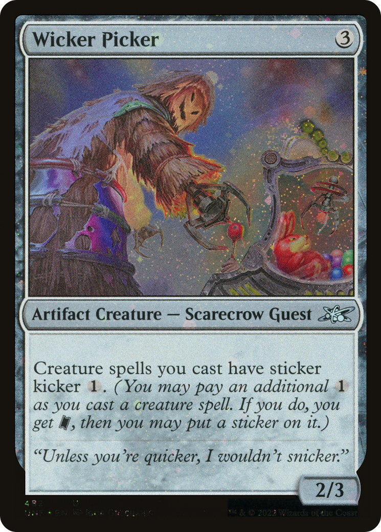 Wicker Picker (Galaxy Foil) (482) [Unfinity] foil - Deck Out Gaming