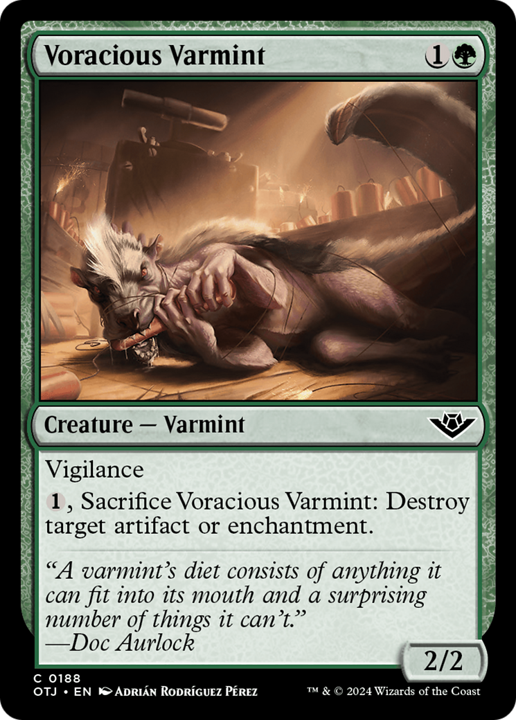 Voracious Varmint (188) [Outlaws of Thunder Junction] - Deck Out Gaming