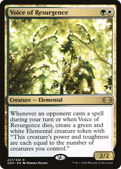Voice of Resurgence (227) [Double Masters] foil - Deck Out Gaming