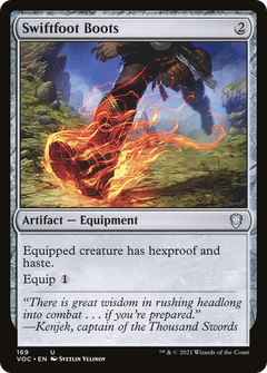 Swiftfoot Boots (169) [Commander: Innistrad: Crimson Vow] - Deck Out Gaming