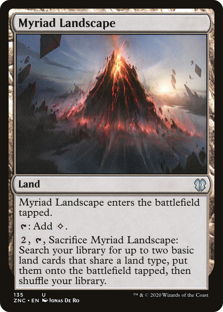Myriad Landscape (135) [Commander: Zendikar Rising] - Deck Out Gaming