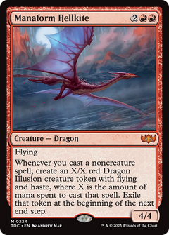 Manaform Hellkite (224) [Commander: Tarkir: Dragonstorm] - Deck Out Gaming