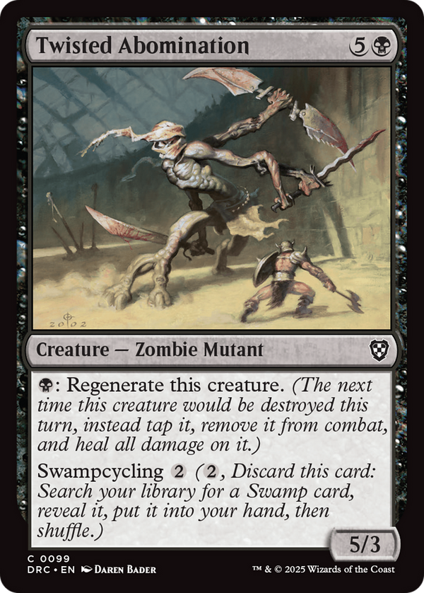 Twisted Abomination (99) [Commander: Aetherdrift] - Deck Out Gaming