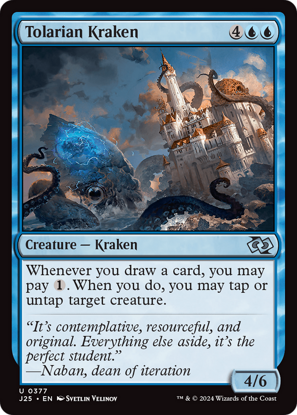 Tolarian Kraken (377) [Foundations Jumpstart] - Deck Out Gaming