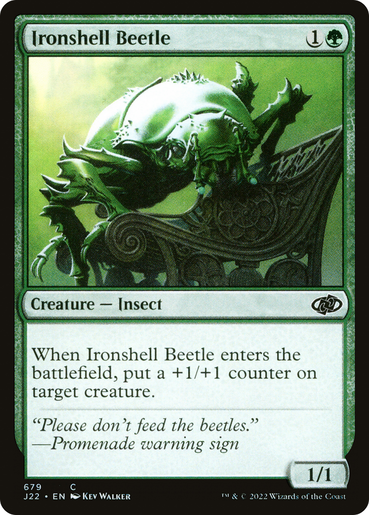 Ironshell Beetle (679) [Jumpstart 2022] - Deck Out Gaming