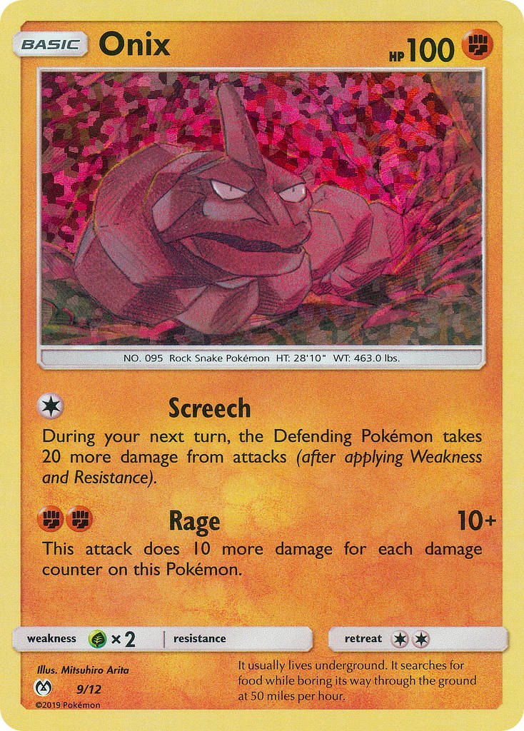 Onix - 9/12 (9) [McDonald's Promos 2019] Holofoil - Deck Out Gaming