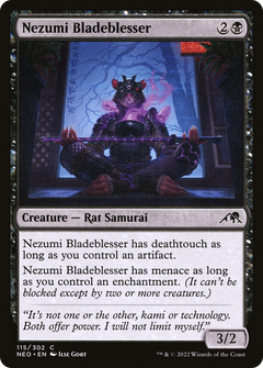 Nezumi Bladeblesser (115) [Kamigawa: Neon Dynasty] foil - Deck Out Gaming