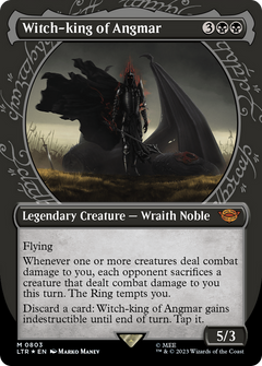 Witch-king of Angmar (Showcase) (Surge Foil) (803) [The Lord of the Rings: Tales of Middle-earth] foil - Deck Out Gaming
