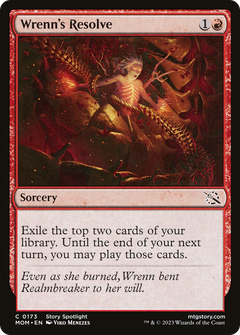 Wrenn's Resolve (173) [March of the Machine] foil - Deck Out Gaming