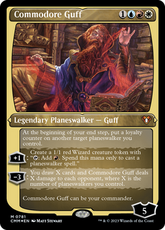 Commodore Guff (781) [Commander Masters] etched - Deck Out Gaming