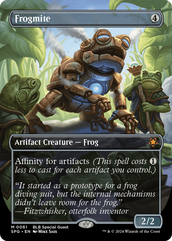 Frogmite (Borderless) (61) [Special Guests] - Deck Out Gaming